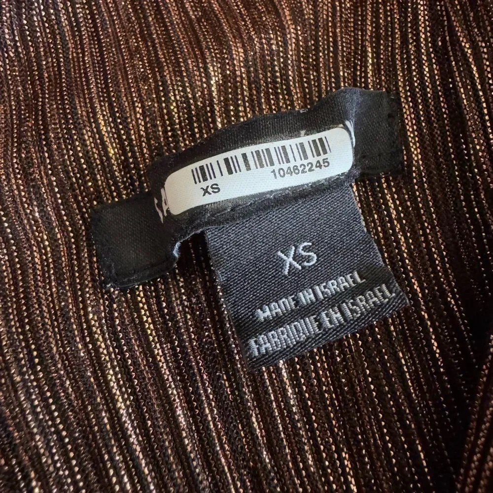 Sabina Musayev Skylar Metallic Tiered Maxi Dress Size XS
(Flaw) - Picture 5 of 8